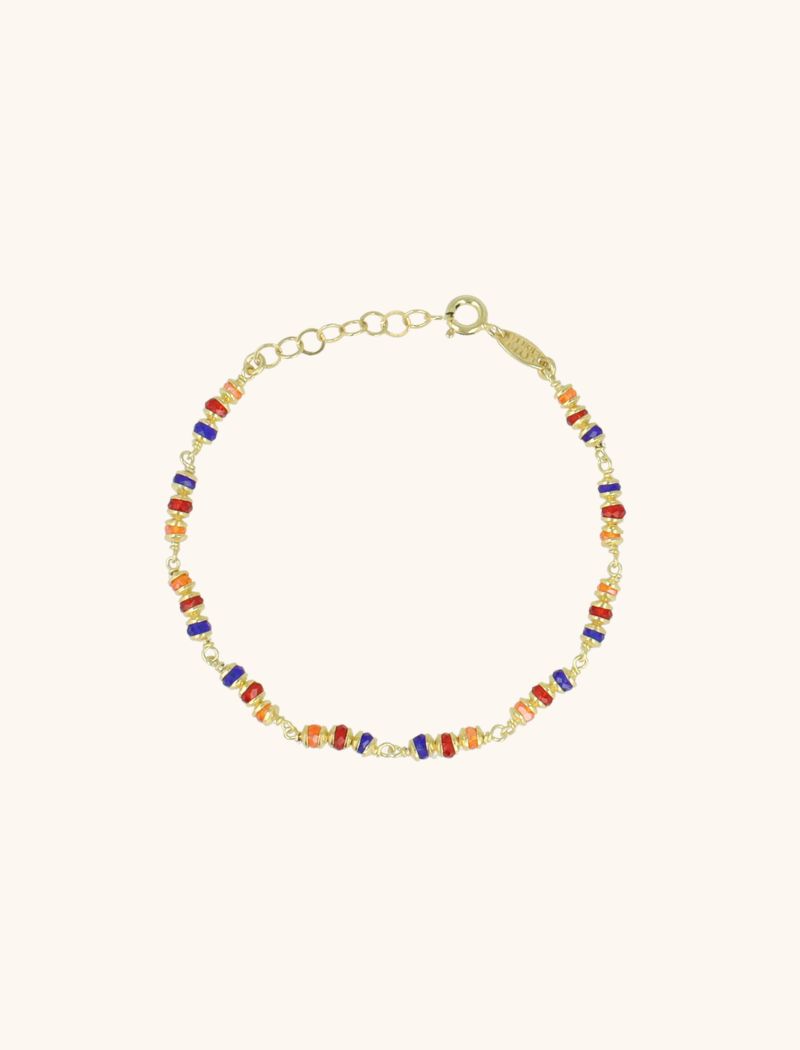 lott. gioielli Color of You Armband Energy Rood/Oranje/Blauw