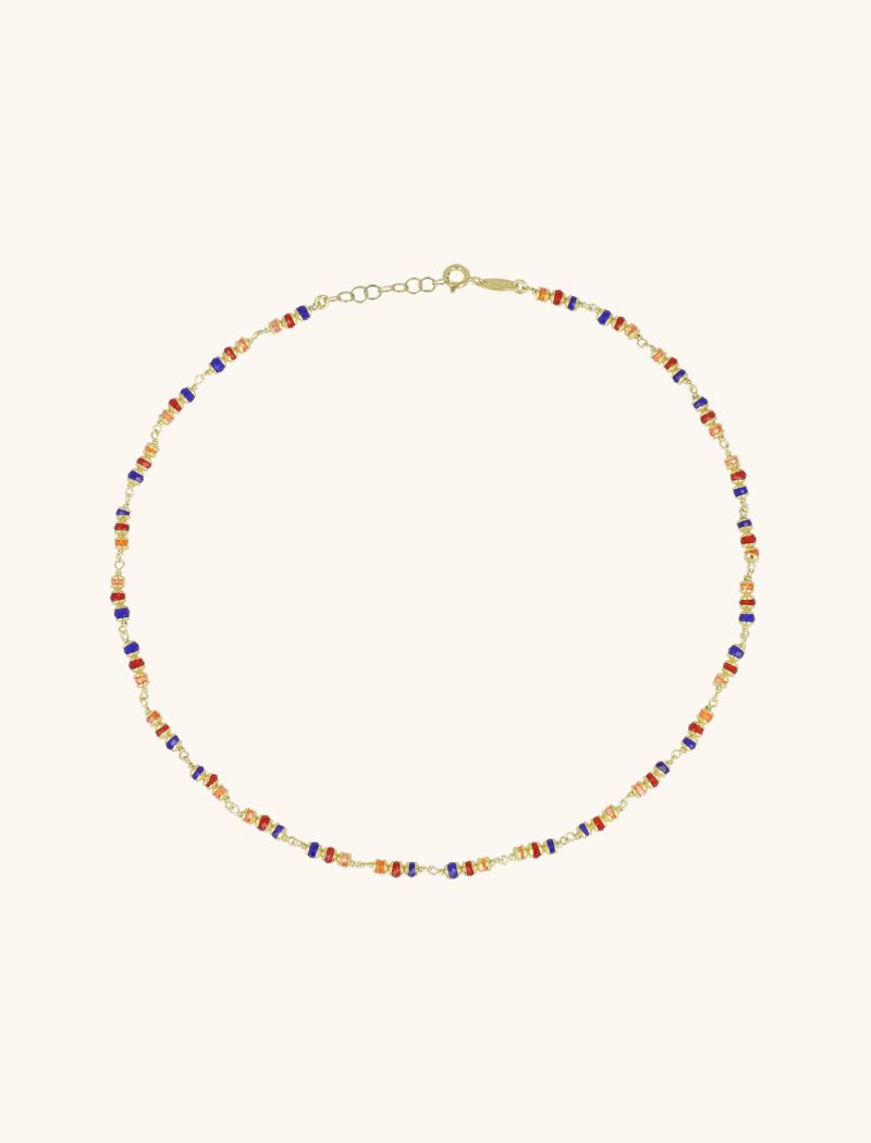lott. gioielli Color of You Ketting Energy Rood/Oranje/Blauw