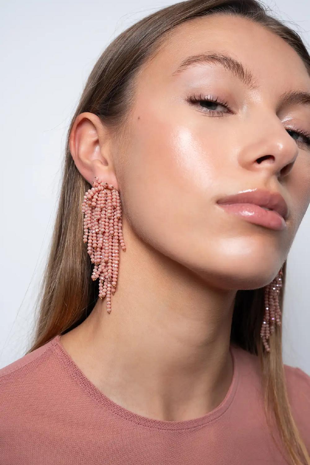 Lott. Gioielli Coral Oorbellen Babette Glassberry Waterfall L