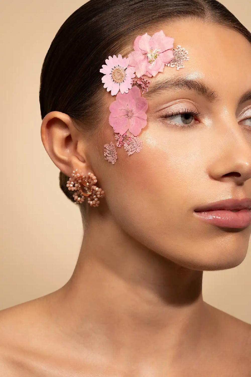 Lott. Gioielli Coral Oorbellen Madelief Blooming Flower