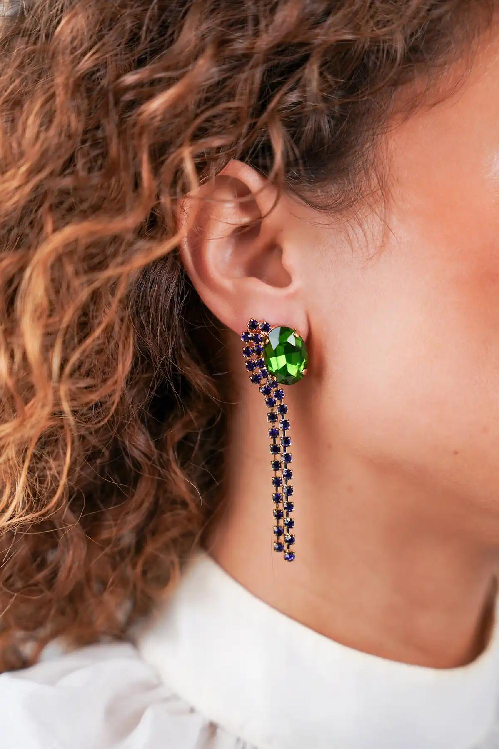 Lott. Gioielli Disco Purple Oorbellen Eden Waterfall M