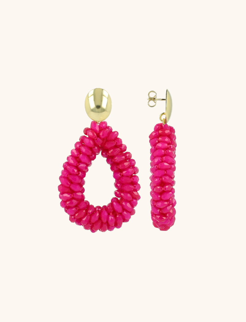 Lott. Gioielli Fuchsia Oorbellen Anne Druppel L Marquis