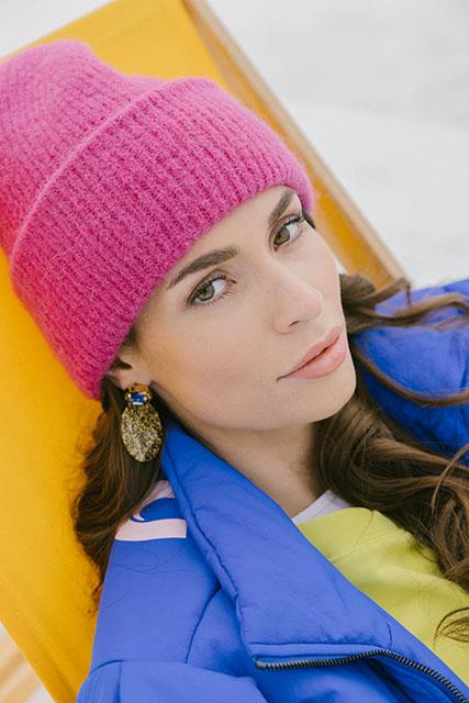 Lott. Gioielli Goudkleurige Glitter Oorbellen Aurora Ovaal L Strass