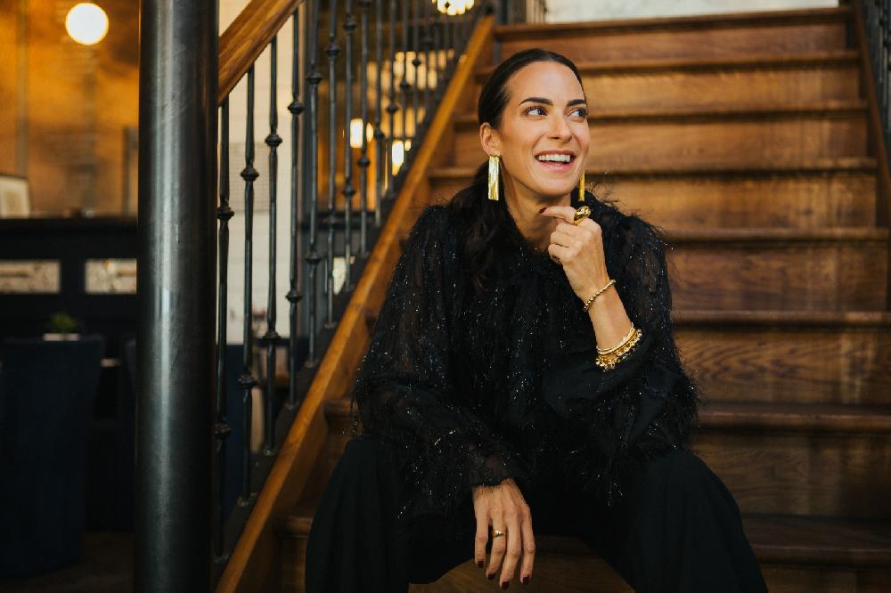 Lott. Gioielli Goudkleurige Waterfall Oorbellen Marin M