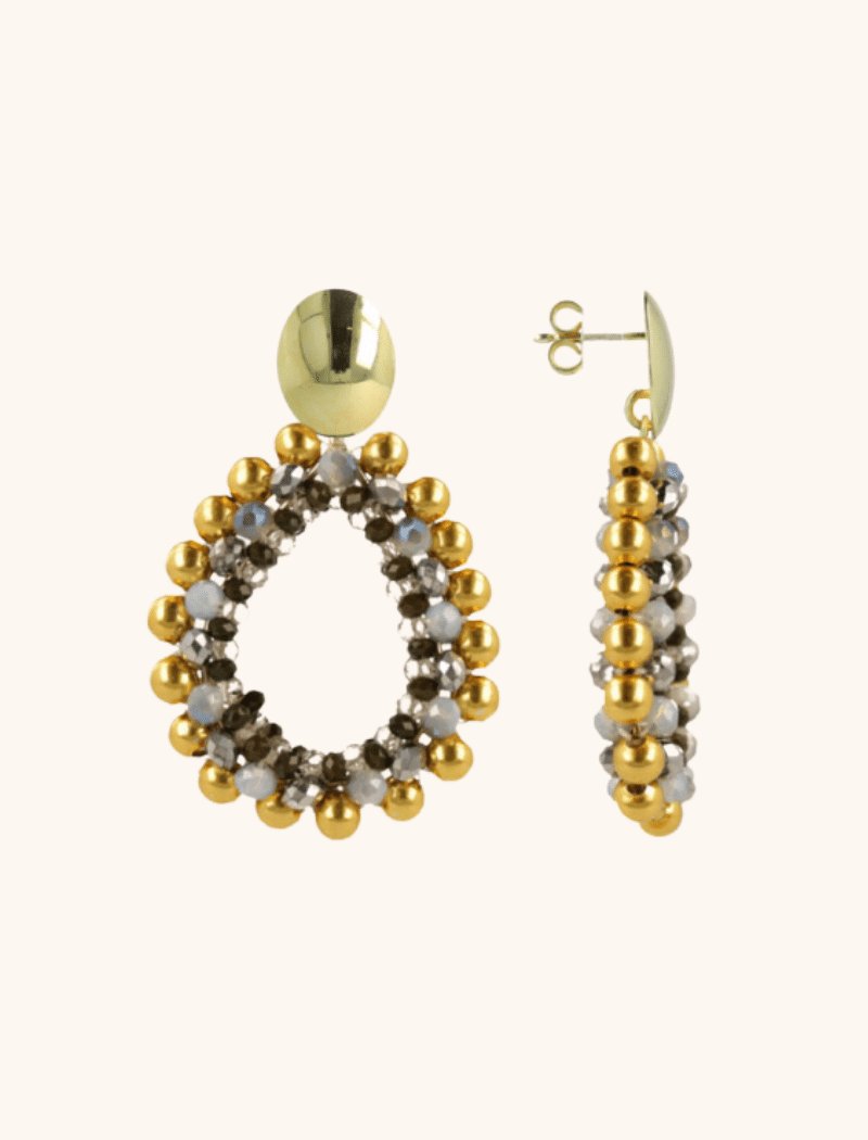 Lott. Gioielli Groene Oorbellen Nouk Druppel Deluxe M