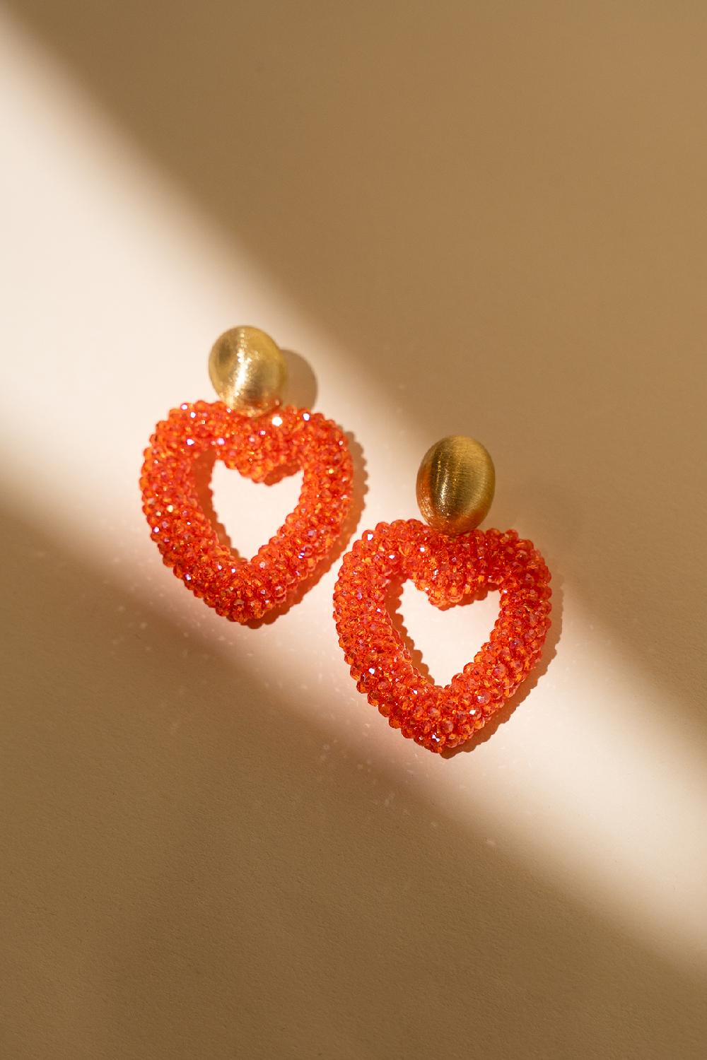 Lott. Gioielli Heart Of Orange Limited Edition Oorbellen
