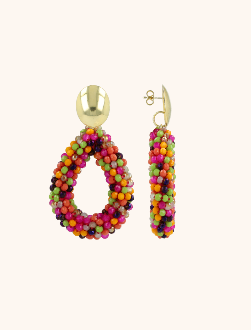 Lott. Gioielli Herfst Multi Mix Oorbellen Berry Drop L