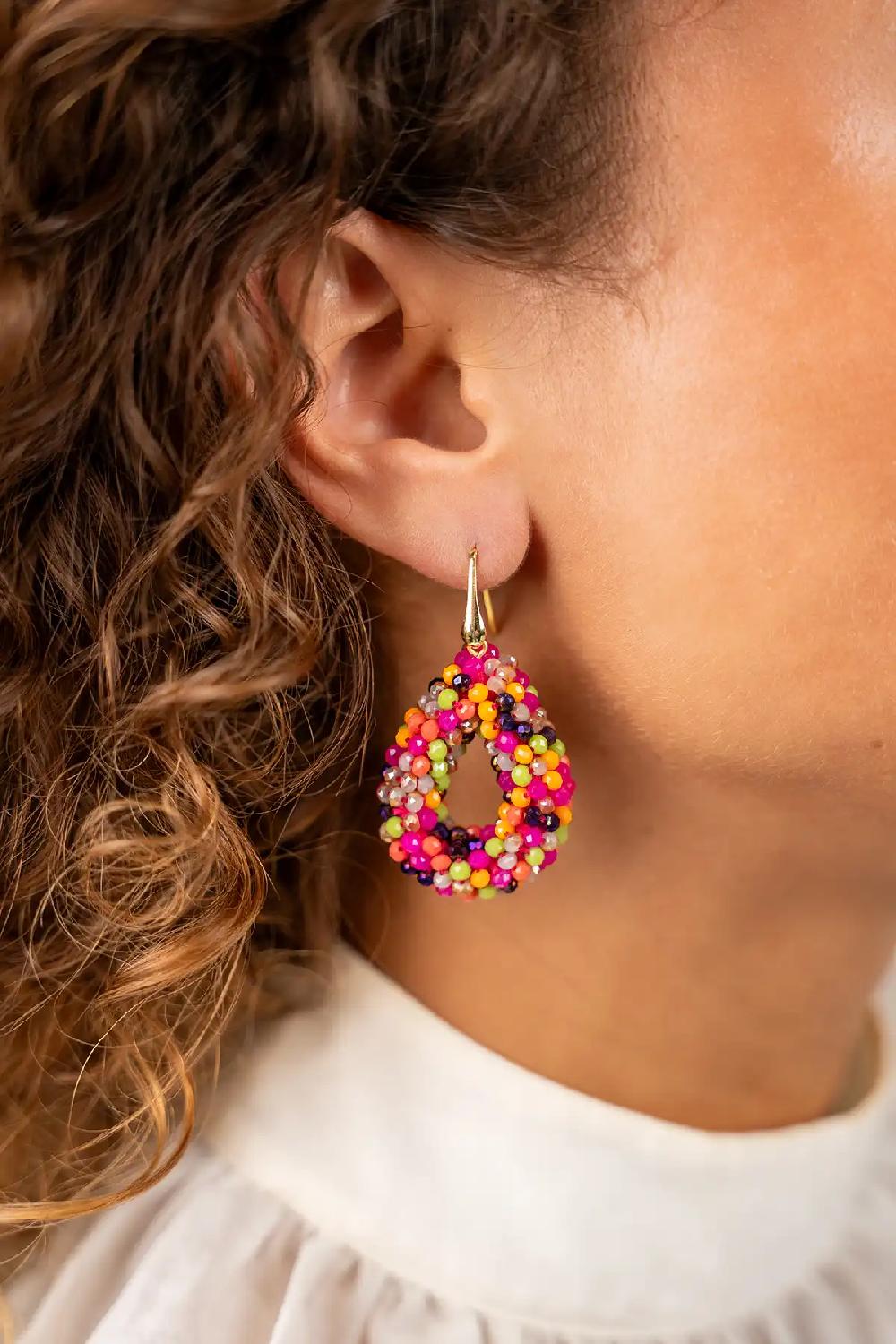 Lott. Gioielli Herfst Multi Mix Oorbellen Berry Druppel S
