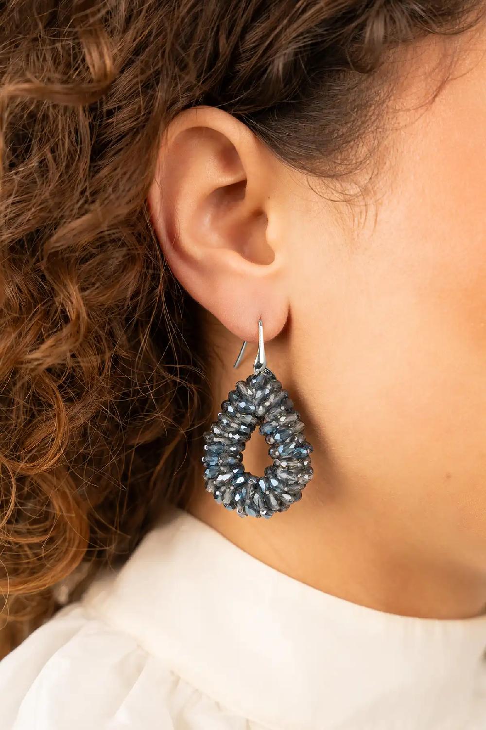 Lott. Gioielli Labradoriet Oorbellen Anne Druppel S Marquis