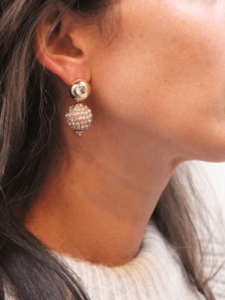 Lott. Gioielli Lea Champagne Glassberry Globe S Oorbellen