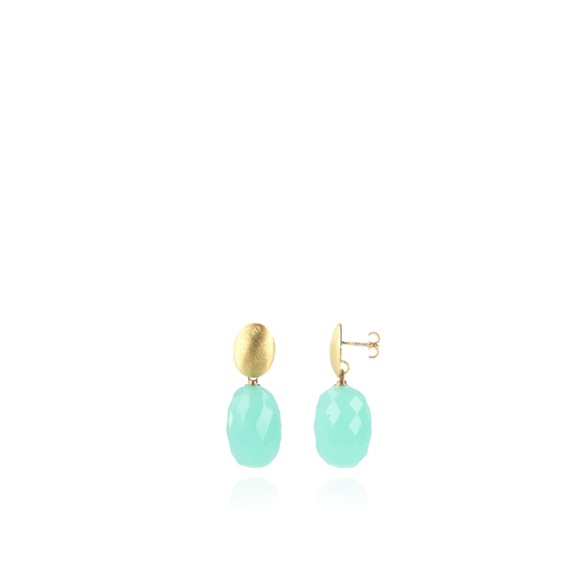 lott. gioielli Licht turquoise oorbellen Romijn Quartz M