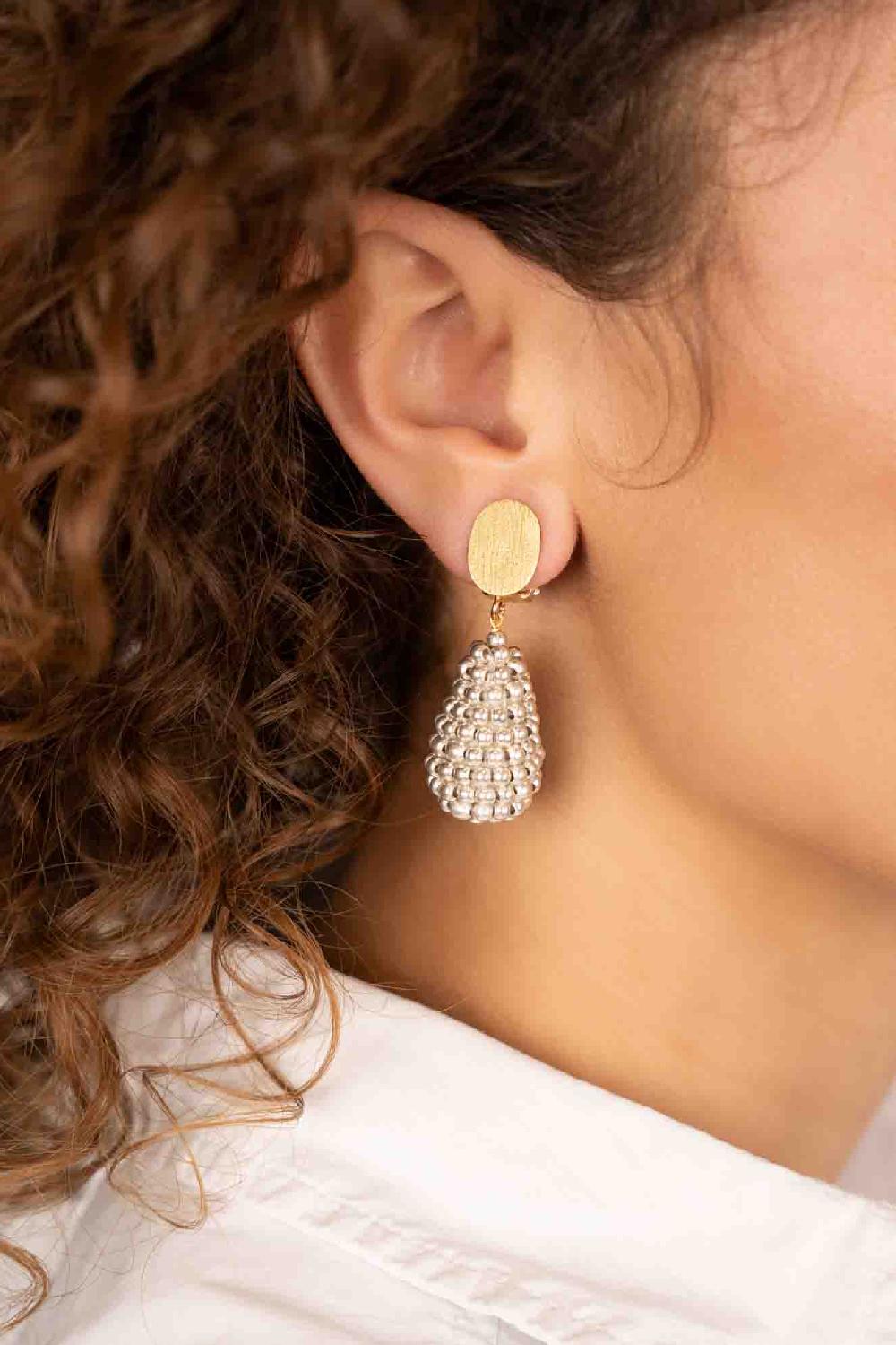 Lott. Gioielli Licht Zilveren Oorbellen Amy Cone S Clip