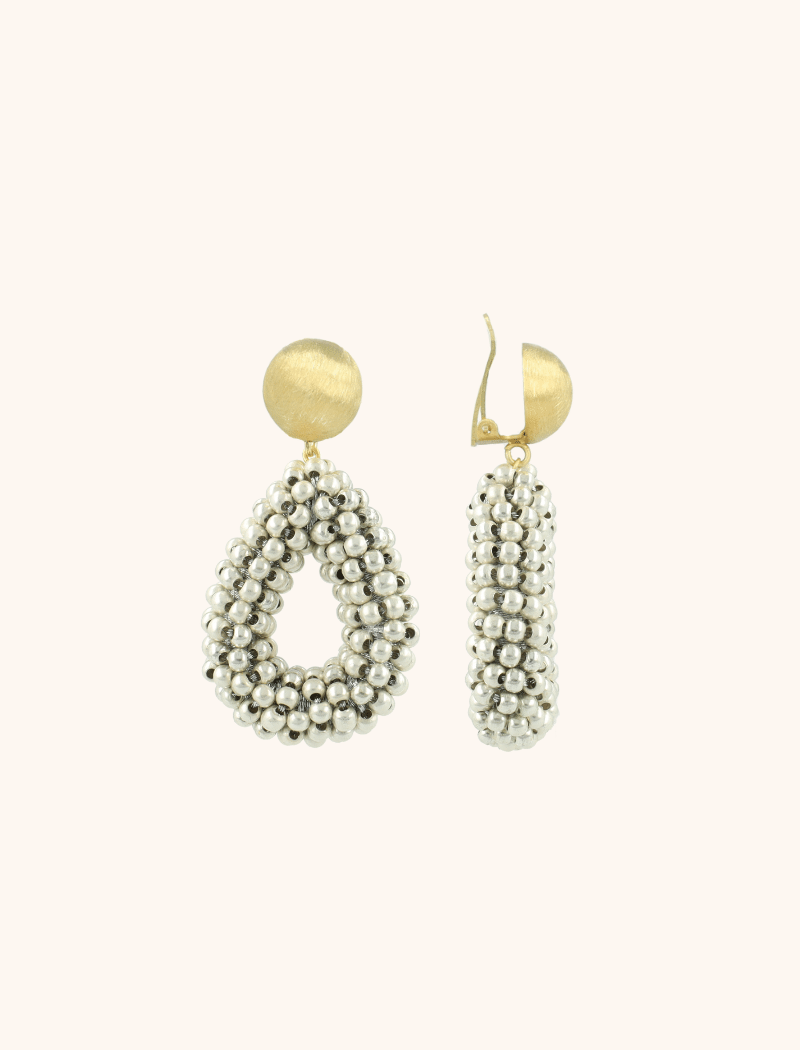 lott. gioielli Licht Zilveren Oorbellen Berry Druppel S Clip