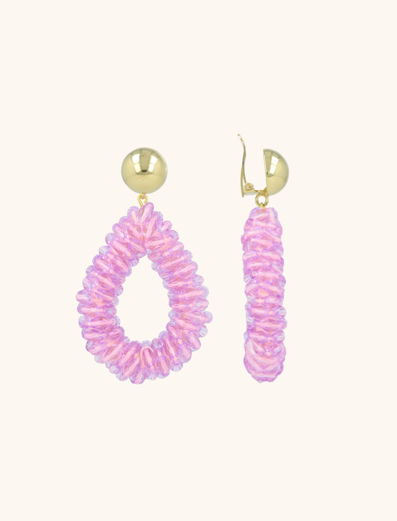 lott. gioielli Lila Oorbellen Anne druppel L Marquis Clip