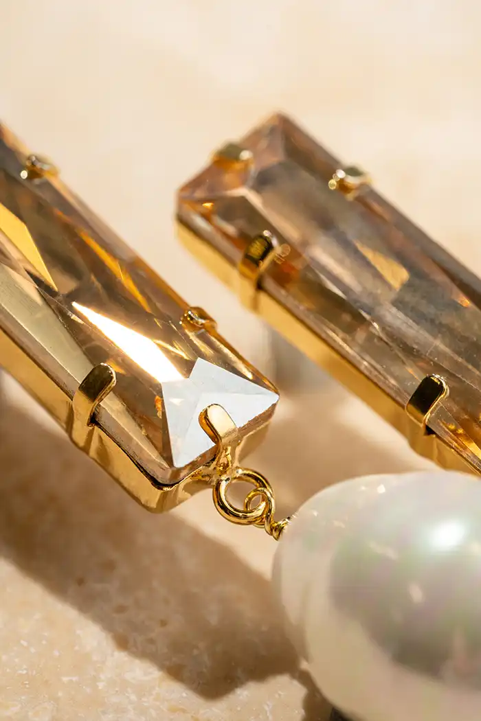 Lott. Gioielli Lilo Oorbellen Baguette L Shadow Parel