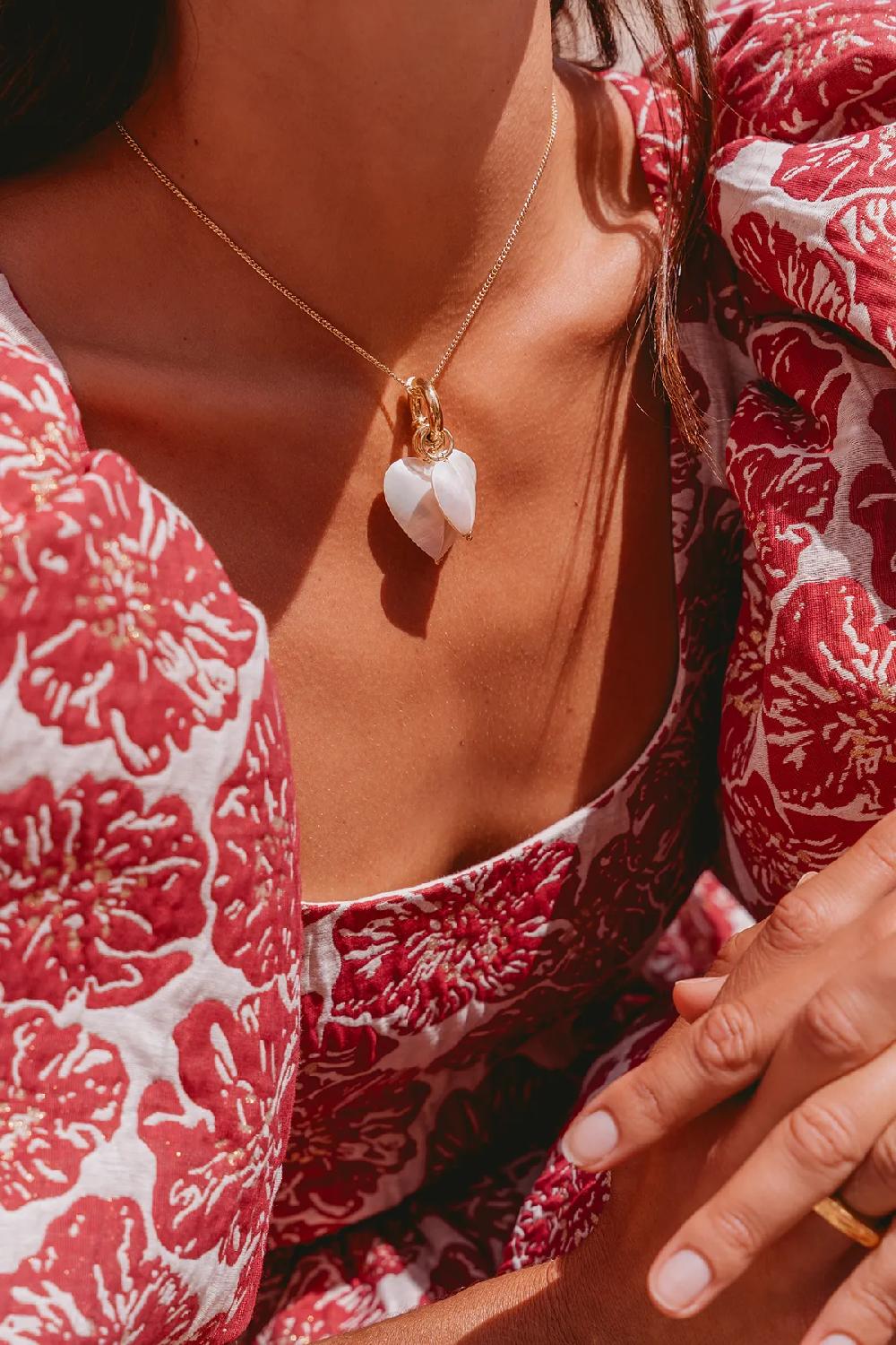 Lott. Gioielli 2 Parel Harten Ketting