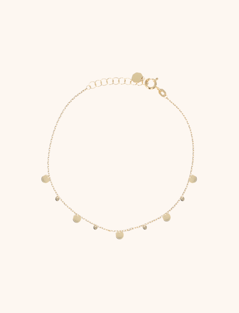 lott. gioielli 9 Karaat Armband Rosary Charms