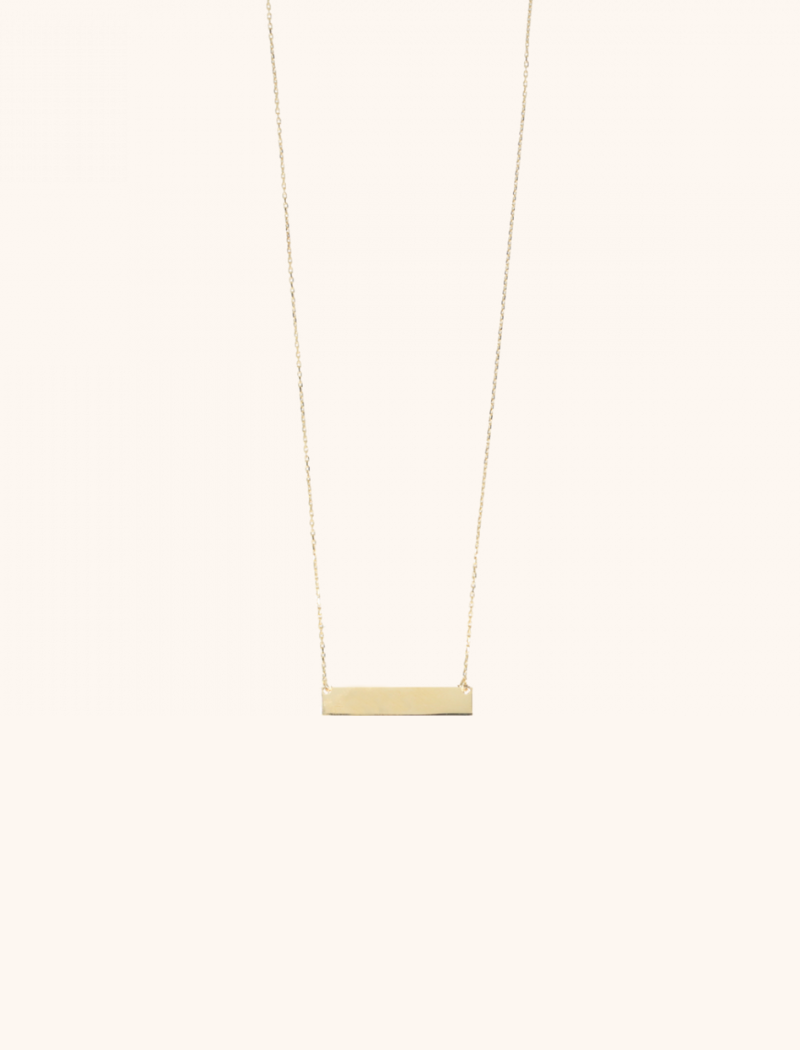 lott. gioielli 9 Karaat Ketting Bar L