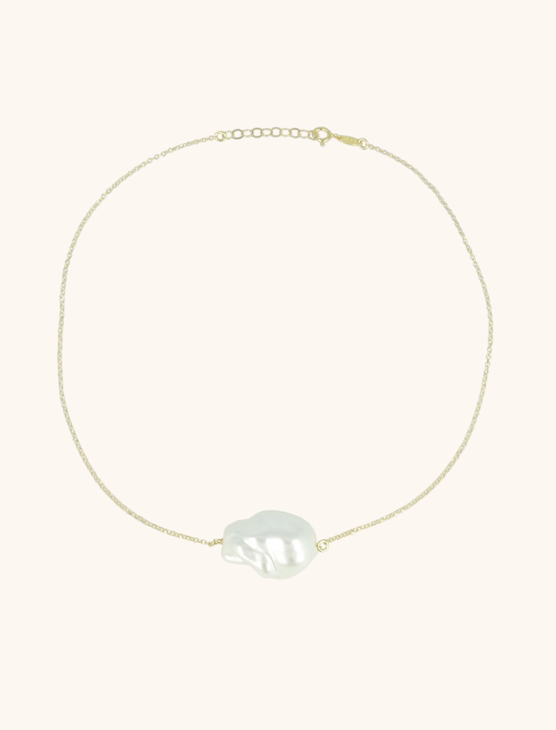 lott. gioielli Asymmetrische Parel Ketting XL