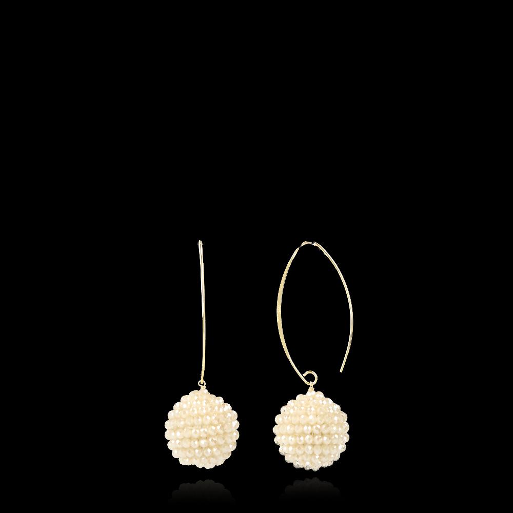 Lott. Gioielli Beige Oorbellen Lexi Globe L