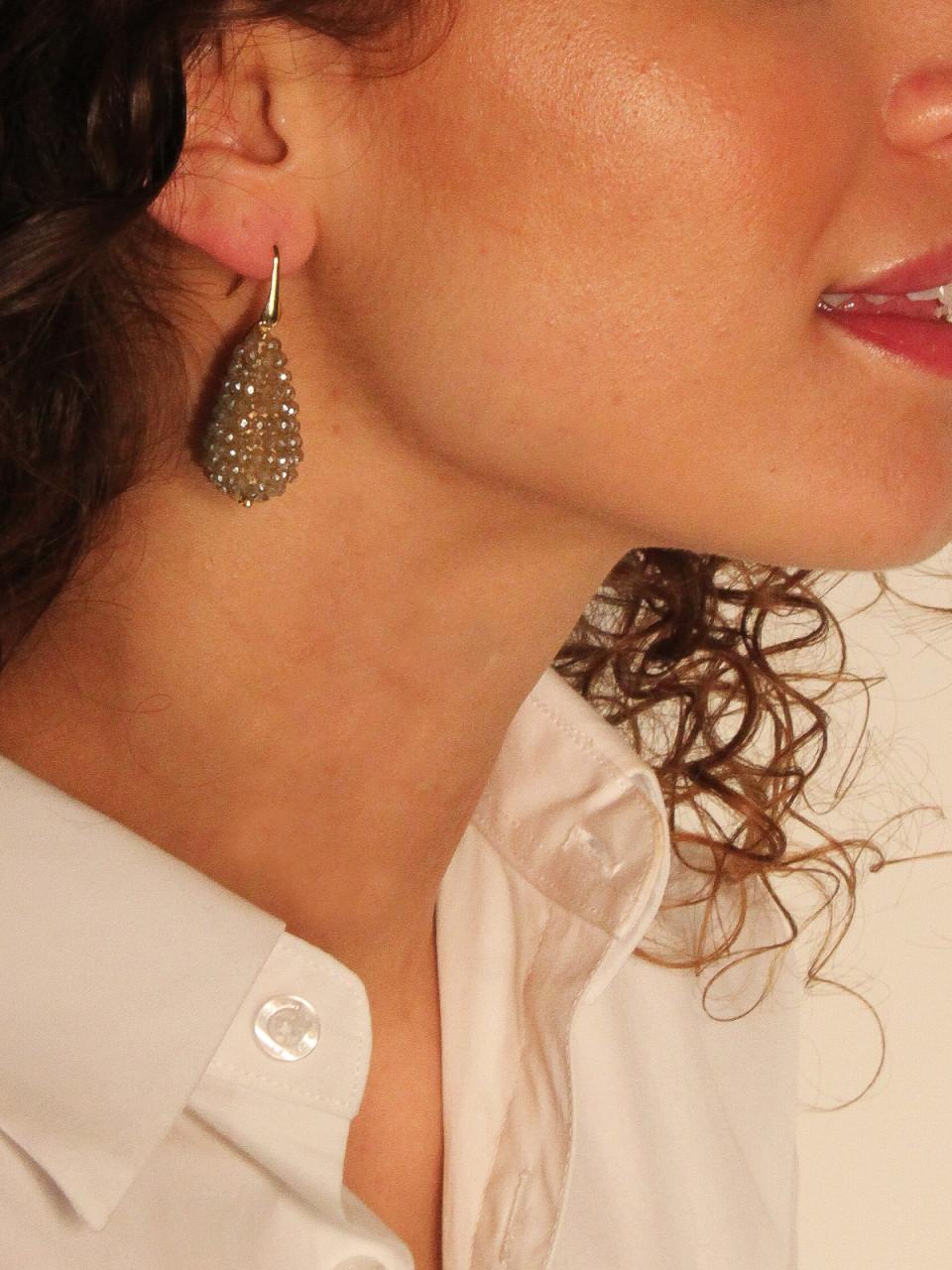 Lott. Gioielli Beige Tangerine Oorbellen Amy Cone S