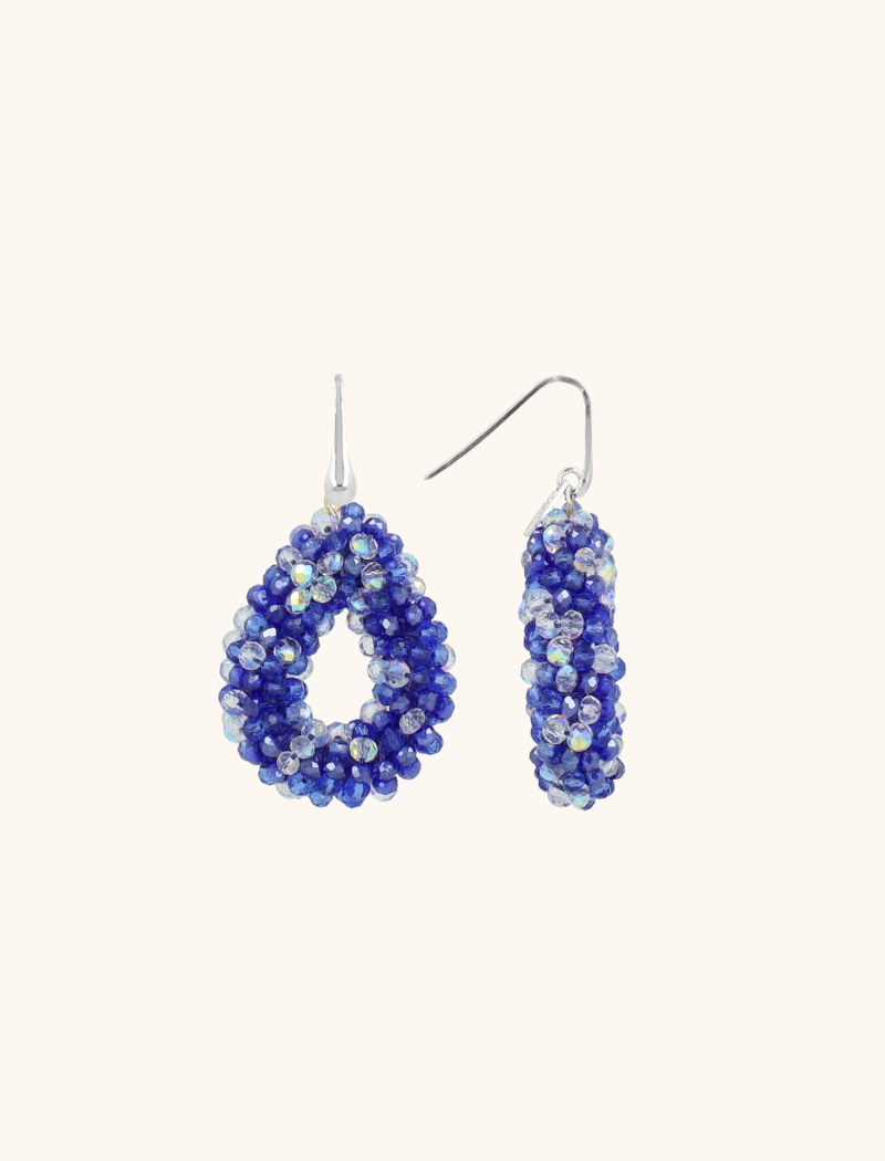 Lott. Gioielli Blauwe Oorbellen Berry Drop S