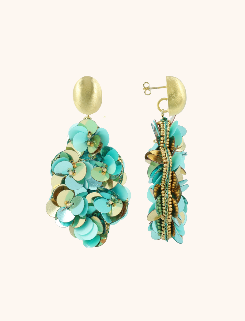 Lott. Gioielli Blauwe Oorbellen Laure Druppel L