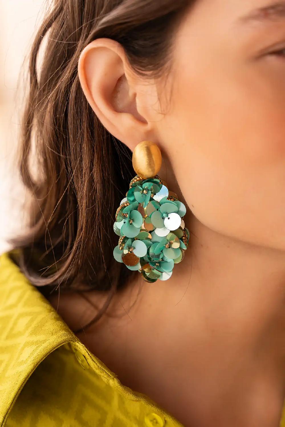 Lott. Gioielli Blauwe Oorbellen Laure Druppel L