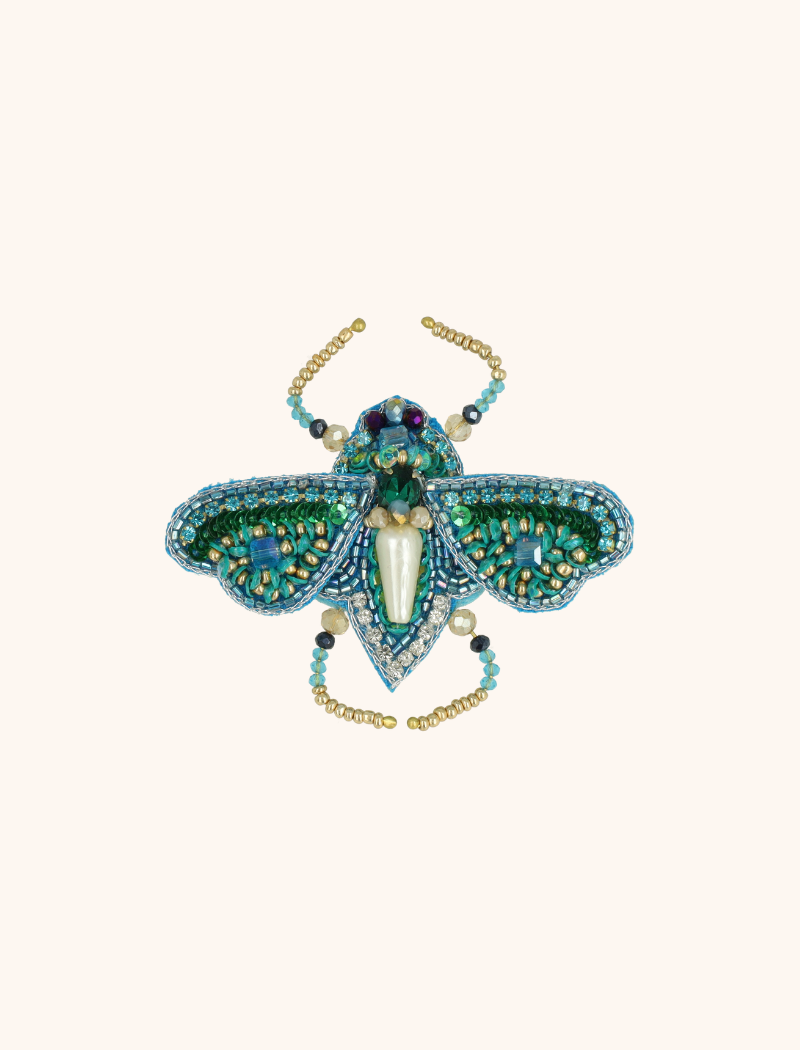 lott. gioielli Broche The Eternal Beetle