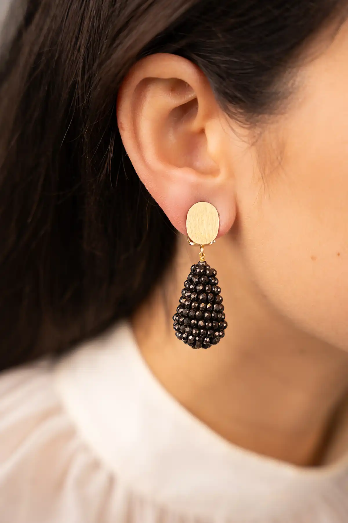 Lott. Gioielli Bruine Oorbellen Amy Cone S Clip