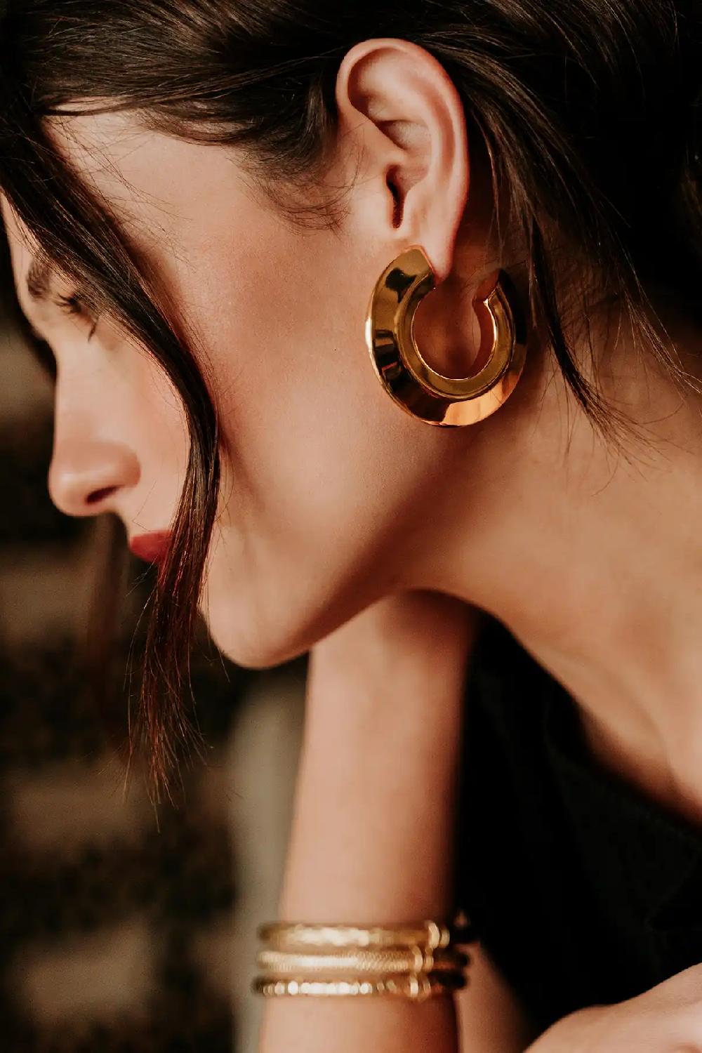 Lott. Gioielli Classic Creool Rond Flat