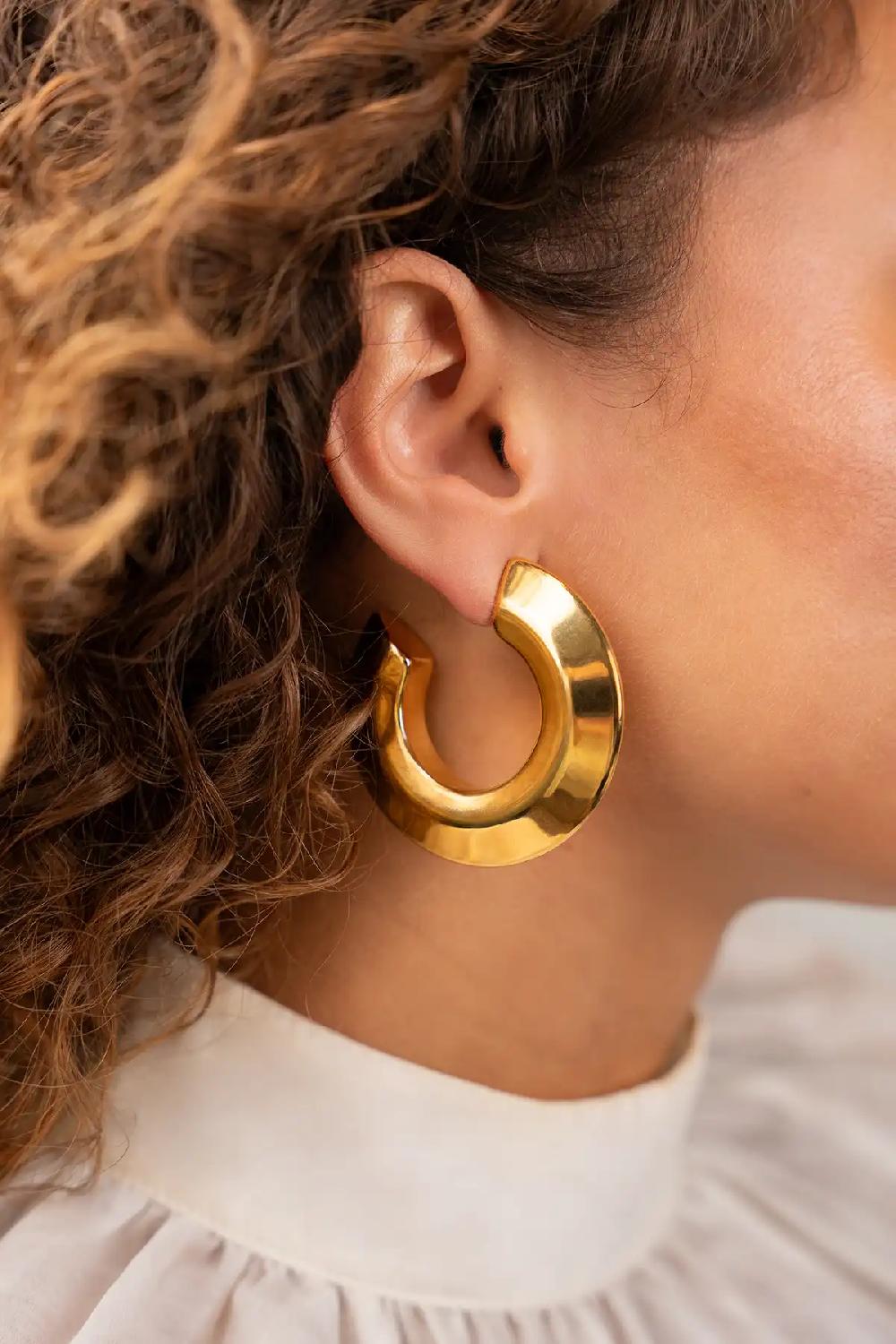 Lott. Gioielli Classic Creool Rond Flat