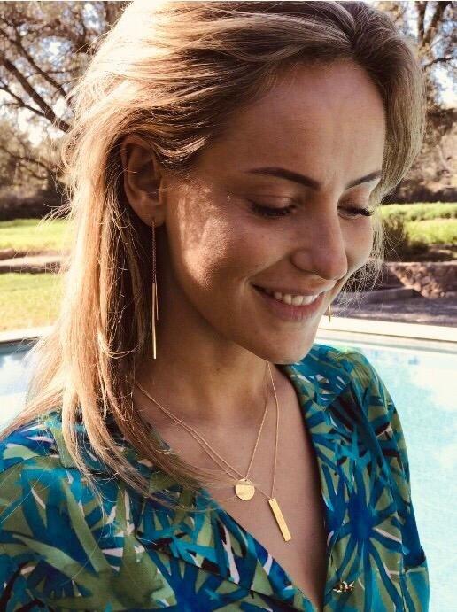 Lott. Gioielli Classic Oorbel Vertical Bar