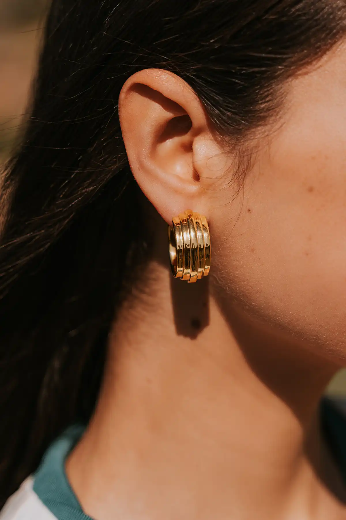 Lott. Gioielli Classic Oorbellen Bold Striped M