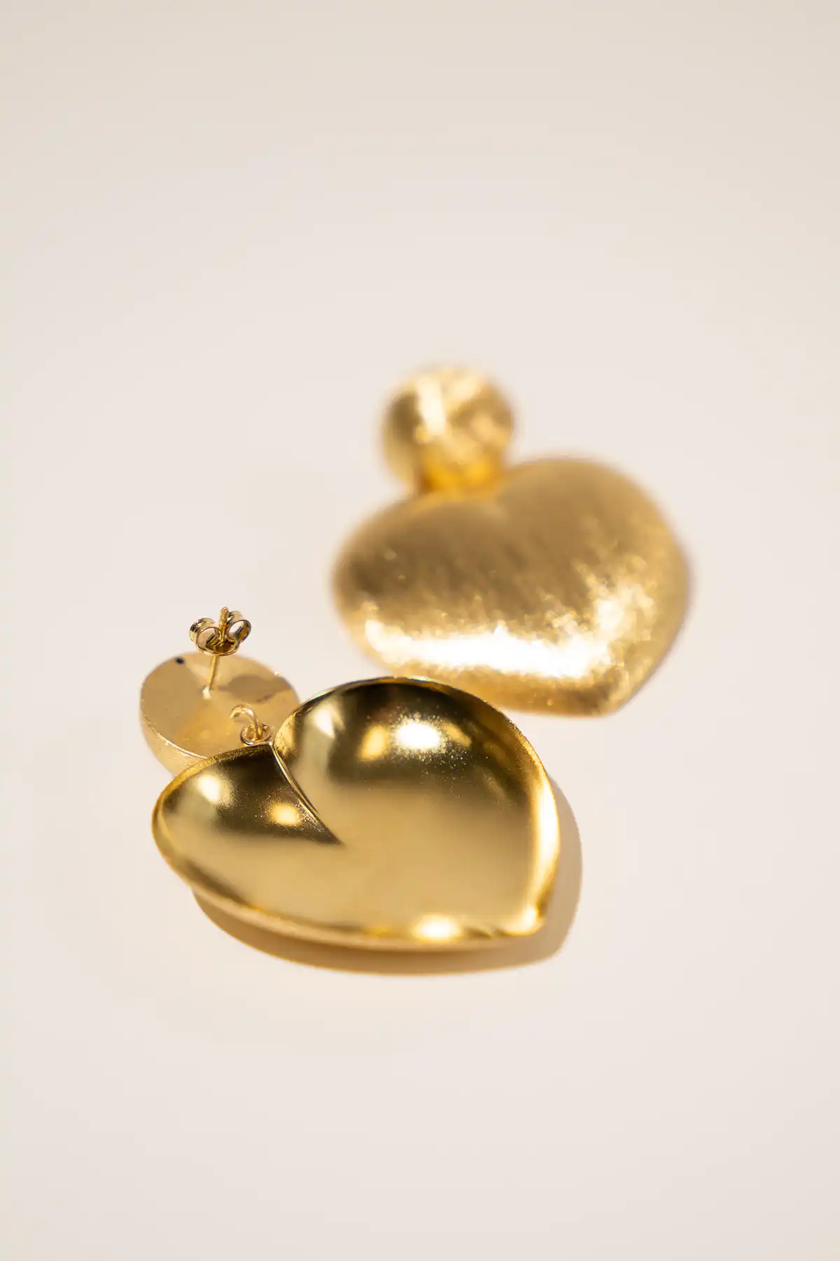 Lott. Gioielli Classic Oorbellen Brushed Hart L