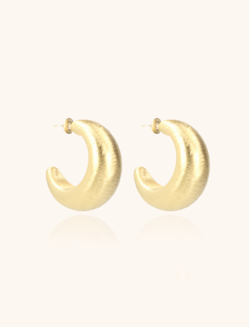 lott. gioielli Classic oorbellen Charlie XL Brushed