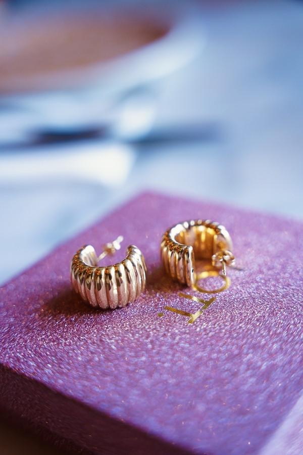 Lott. Gioielli Classic Oorbellen Creool Bumps L