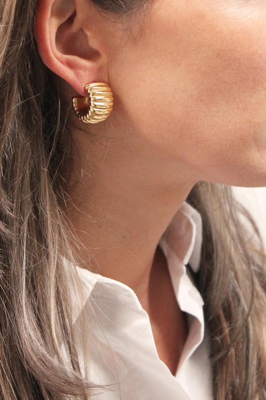 Lott. Gioielli Classic Oorbellen Creool Bumps L