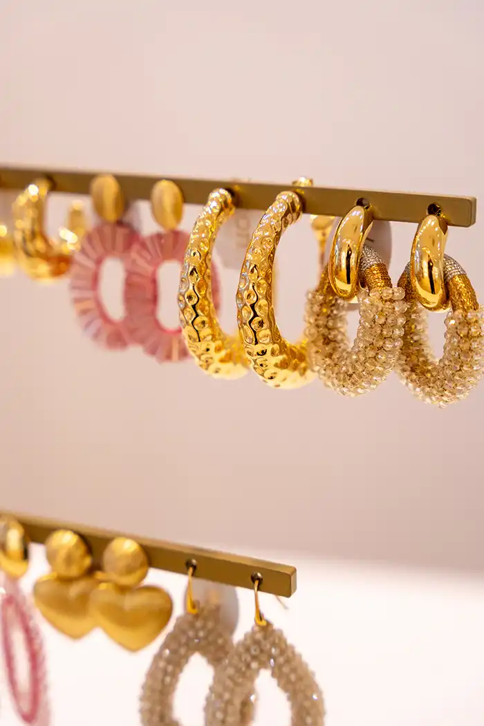 Lott. Gioielli Classic Oorbellen Creool Hammerd