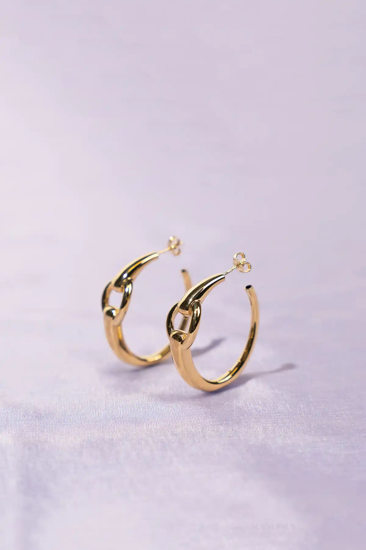 Lott. Gioielli Classic Oorbellen Creool Ovaal Bit L