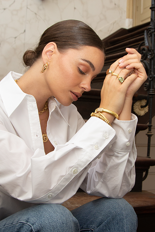 Lott. Gioielli Classic Oorbellen Creool Ovaal Bit M