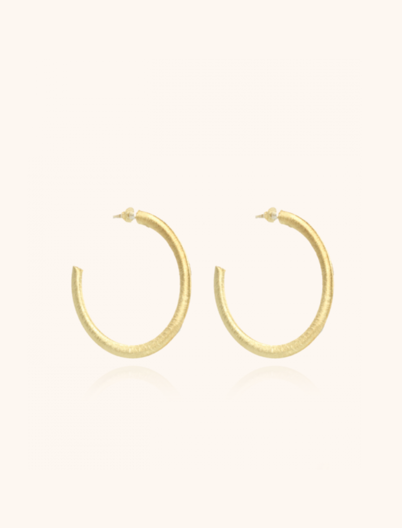 lott. gioielli Classic Oorbellen Creool S Brushed