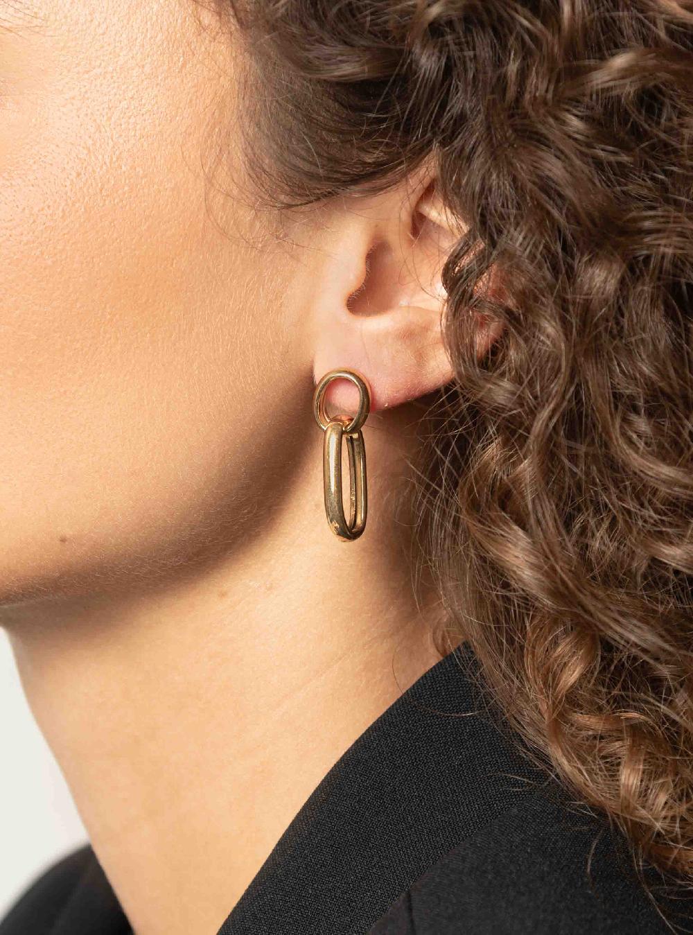 Lott. Gioielli Classic Oorbellen Double Tubes