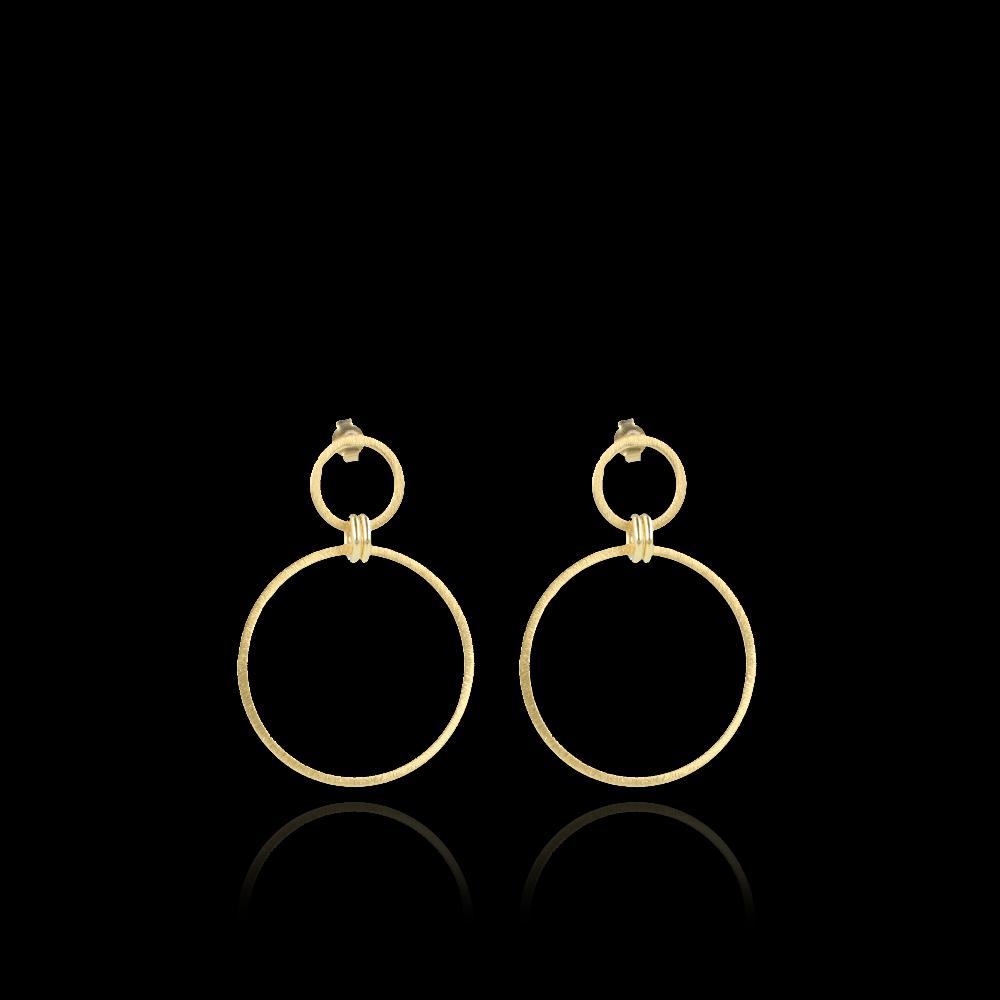 lott. gioielli Classic Oorbellen Eslie Rond Satin