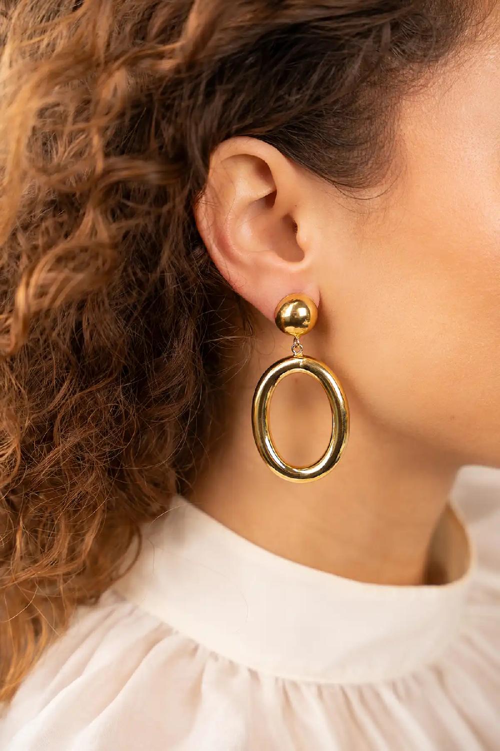 Lott. Gioielli Classic Oorbellen Hoop Ovaal S