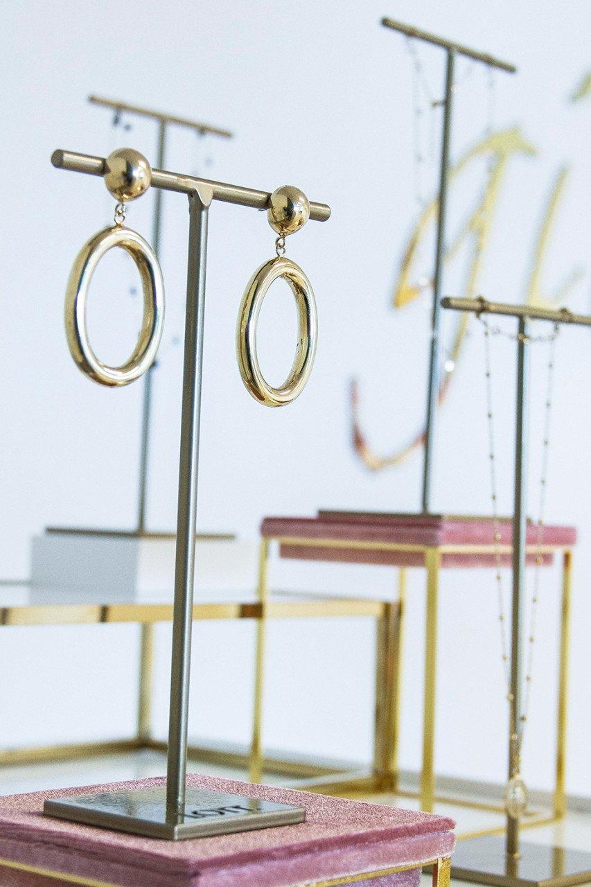 Lott. Gioielli Classic Oorbellen Hoop Ovaal S