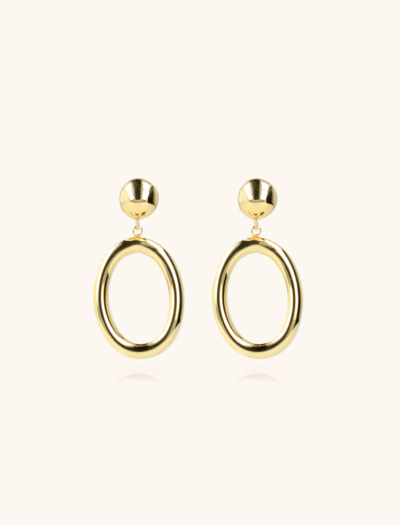 Lott. Gioielli Classic Oorbellen Hoop Ovaal S