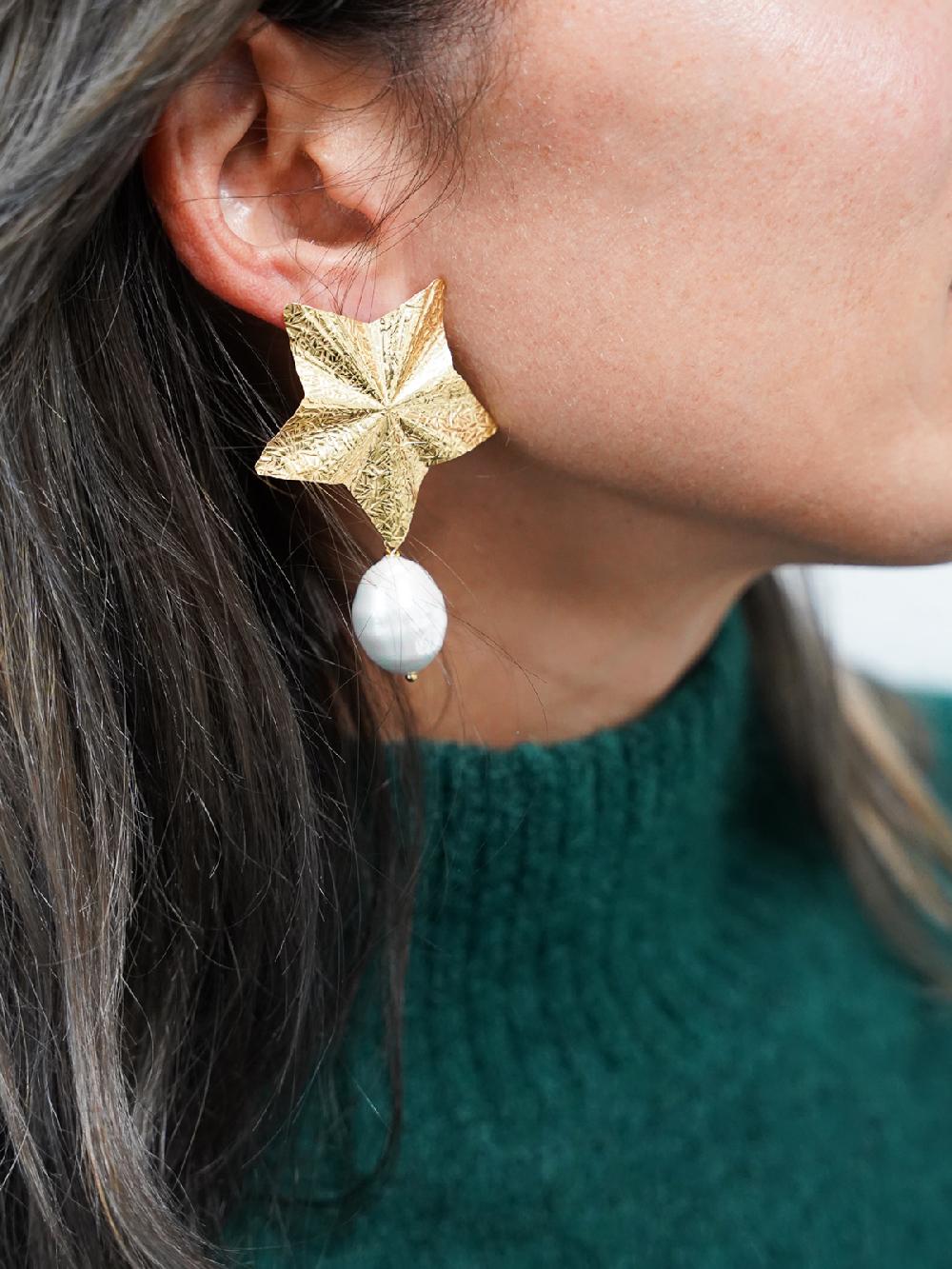 Lott. Gioielli Classic Oorbellen Pearly Star