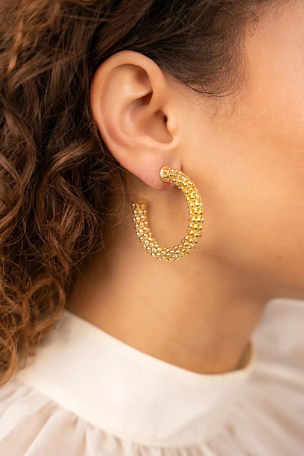 Lott. Gioielli Classic Oorbellen Popcorn Creool L