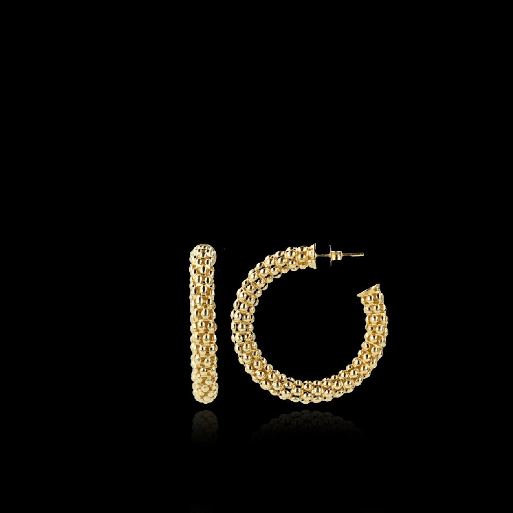 lott. gioielli Classic Oorbellen Popcorn Creool L